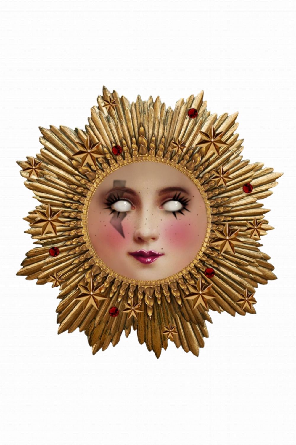 VOGLIO SUN BROOCH