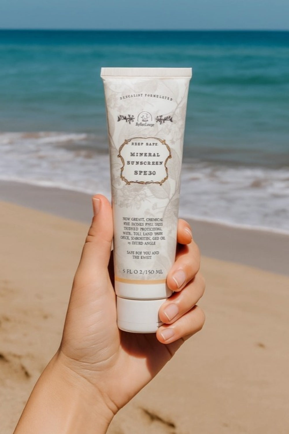 ROOTS + LEAVES REEF SAFE VEGAN SUNSCREEN WITH TREMELLA MUSHROOM 150ML