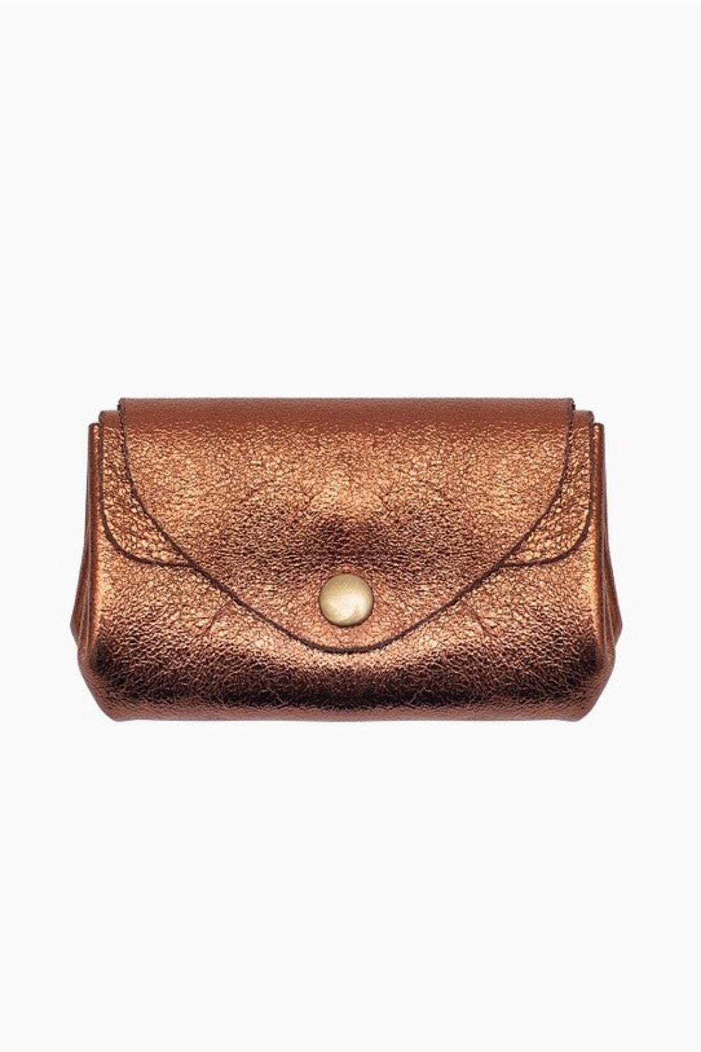 ACORN PETITE LEATHER POUCH COPPER