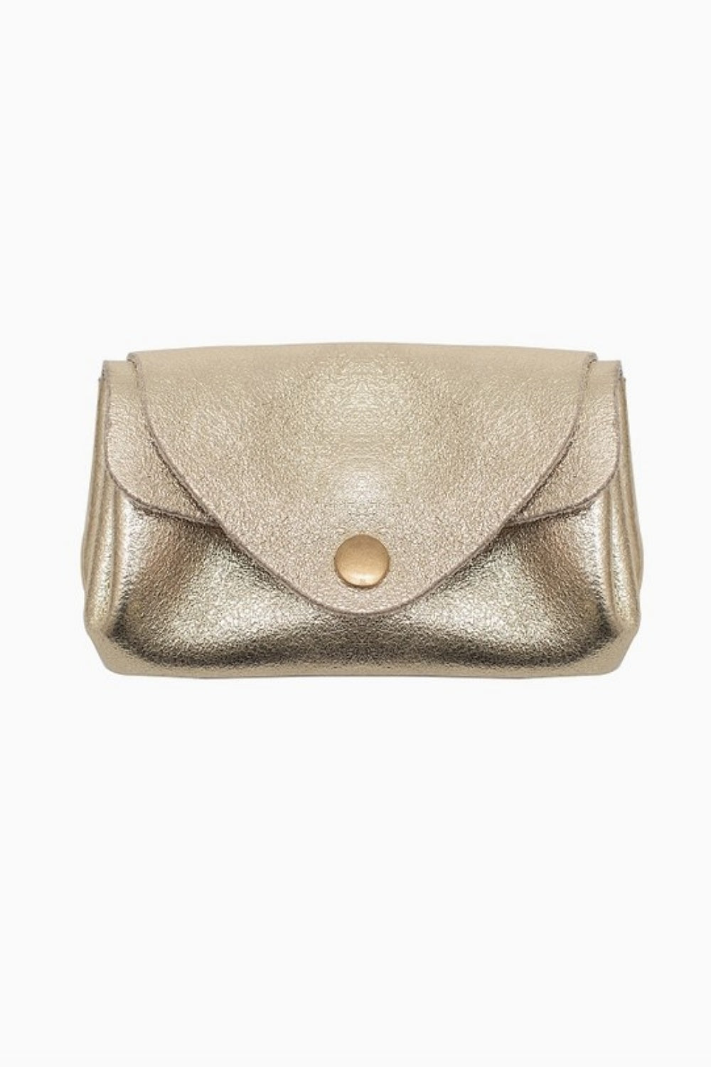 ACORN PETITE LEATHER POUCH GOLD