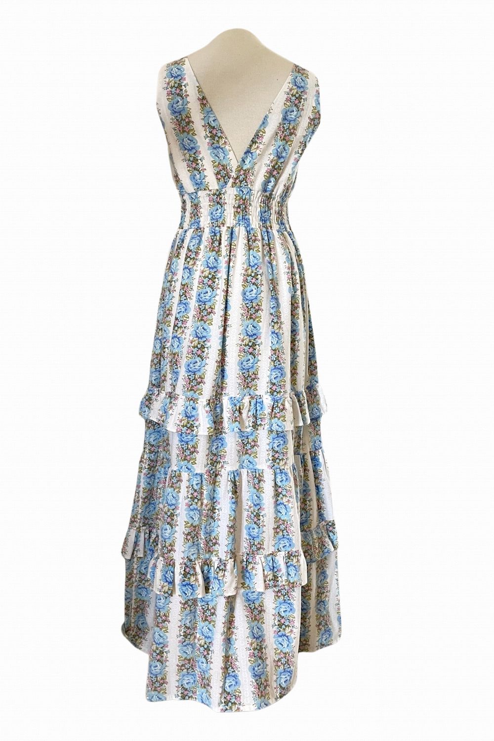 PINK PINEAPPLE STEVIE MAXI DRESS BLUEBELL S12