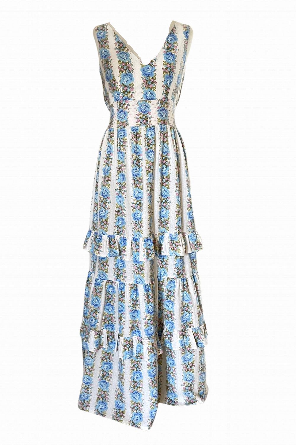 PINK PINEAPPLE STEVIE MAXI DRESS BLUEBELL S12