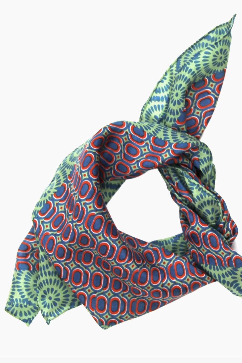 LES BELLES VAGABONDES MINI SCARF TEMPO KHAKI