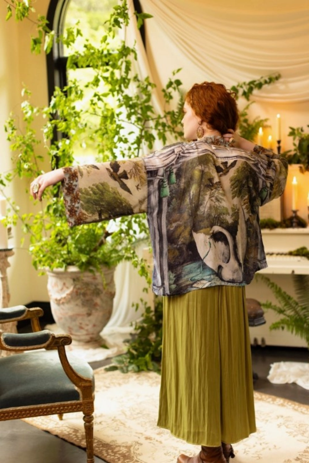 PRE-ORDER MARKET OF STARS THEATRE OF DREAMS CROPPED BAMBOO KIMONO
