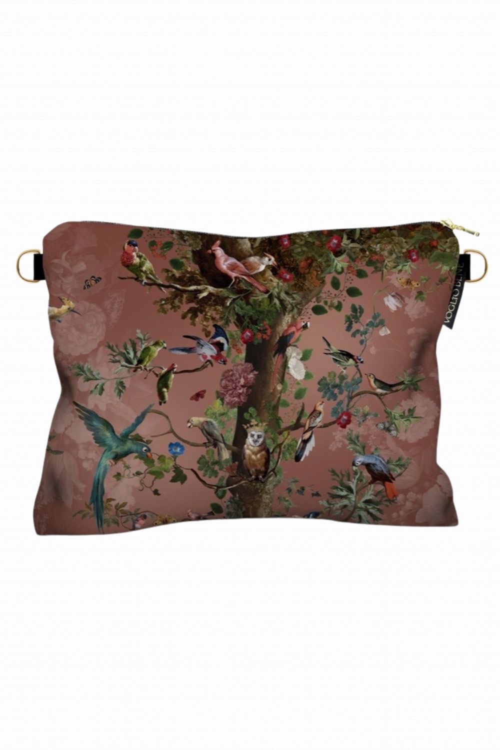 VOGLIO BENE TREE OF LIFE VELVET BAG