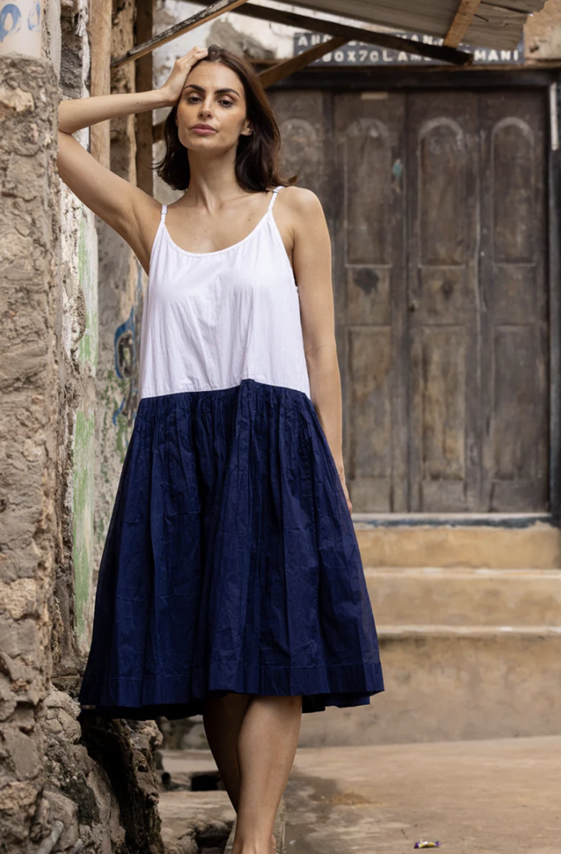 MEG BY DESIGN TUTU SLIP SHORT INDIGO