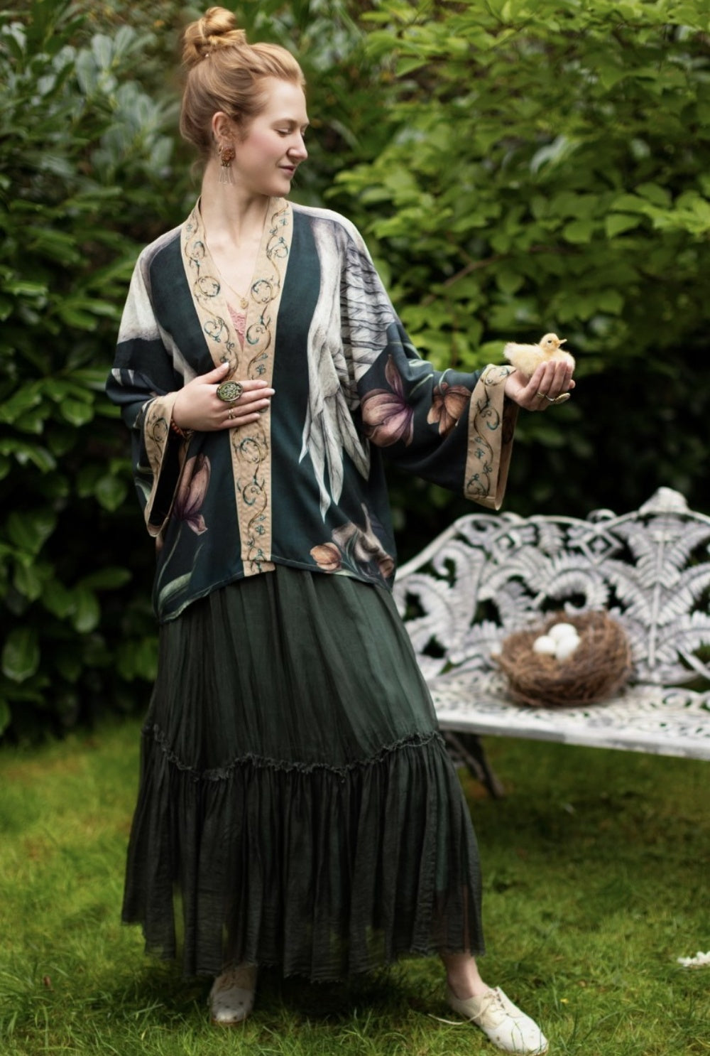 PRE-ORDER MARKET OF STARS UNDER MY WING PIXIE CROPPED KIMONO