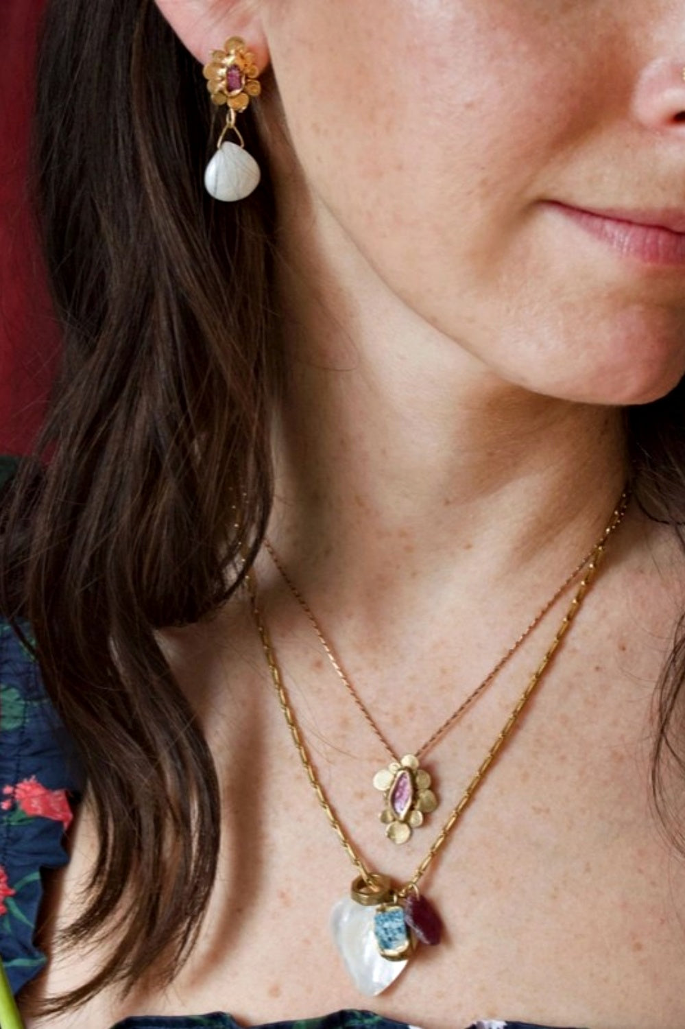EMILIE SHAPIRO VANITY DROP EARRINGS