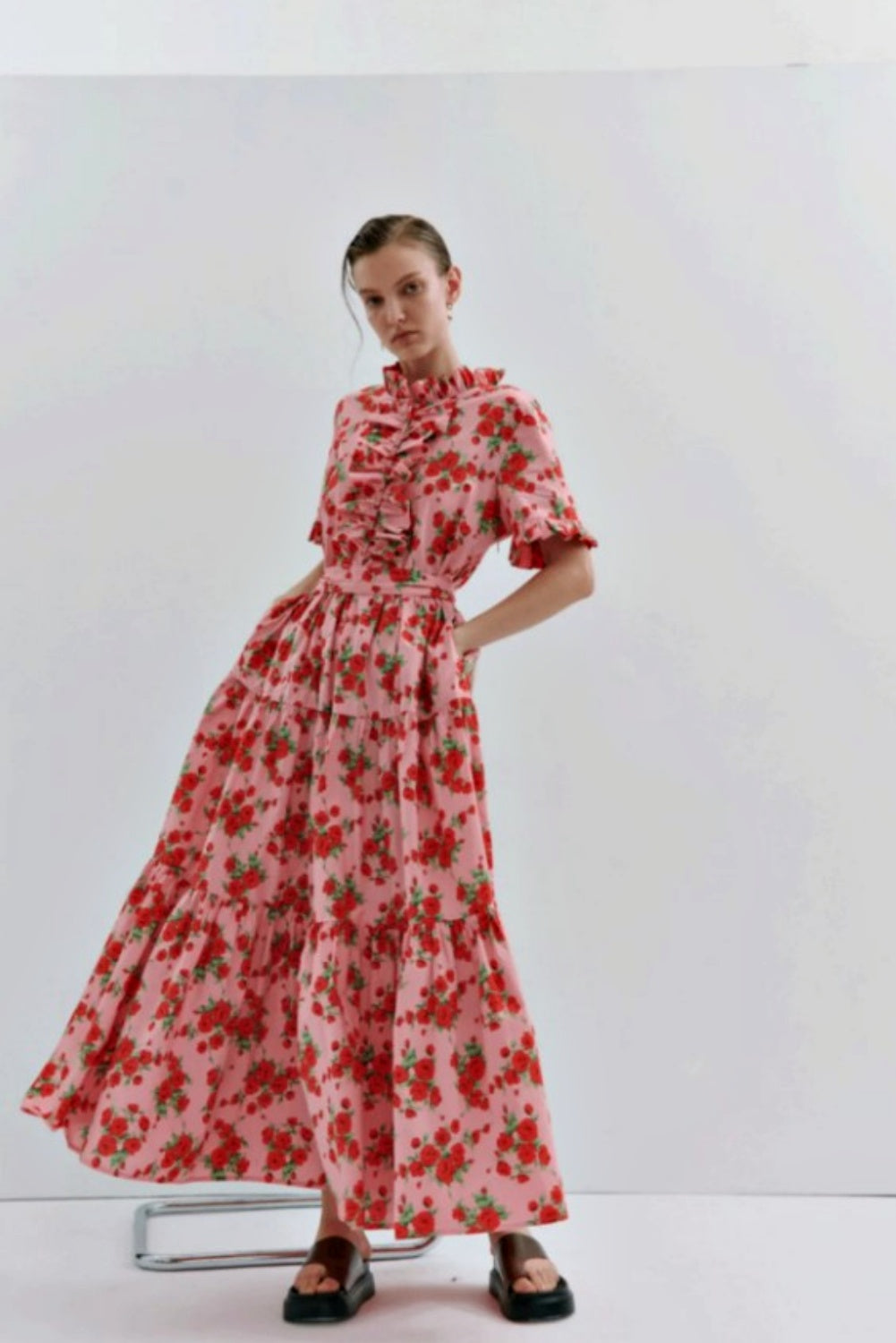 MAEVARII ZARA MAXI DRESS QUEEN OF ROSES