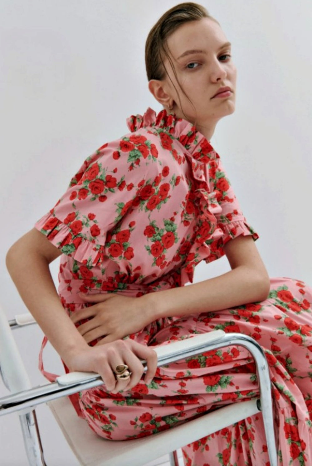 MAEVARII ZARA MAXI DRESS QUEEN OF ROSES