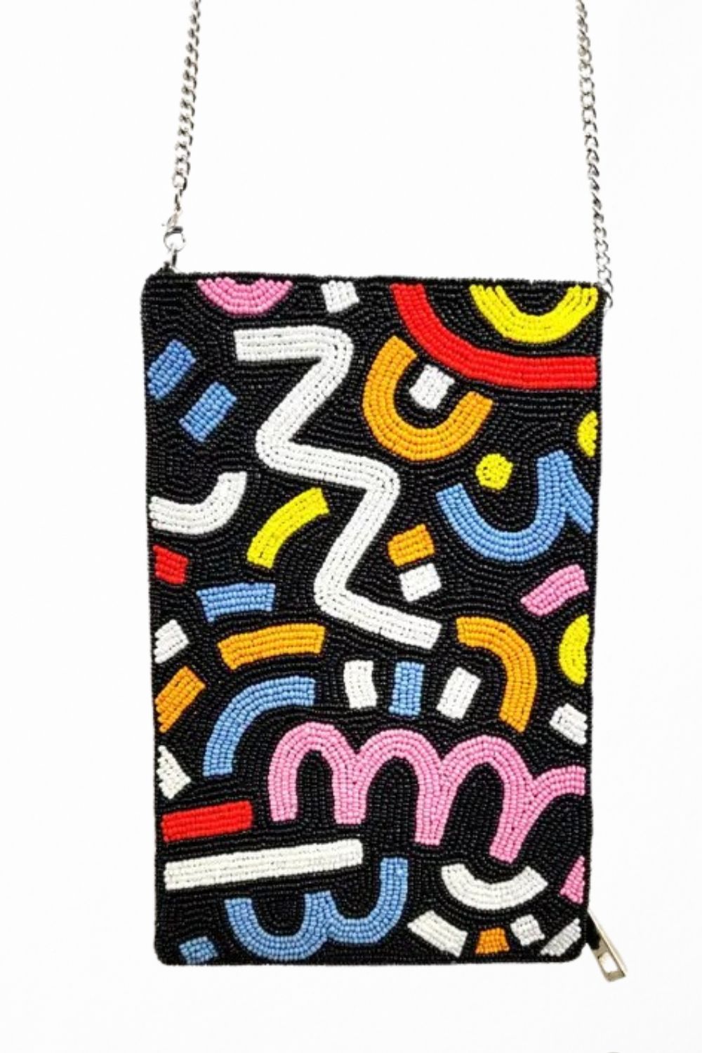 ATLAS BEADED CROSSBODY PHONE BAG