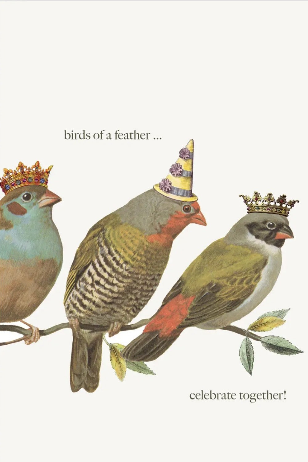 BIRDS OF A FEATHER CARD