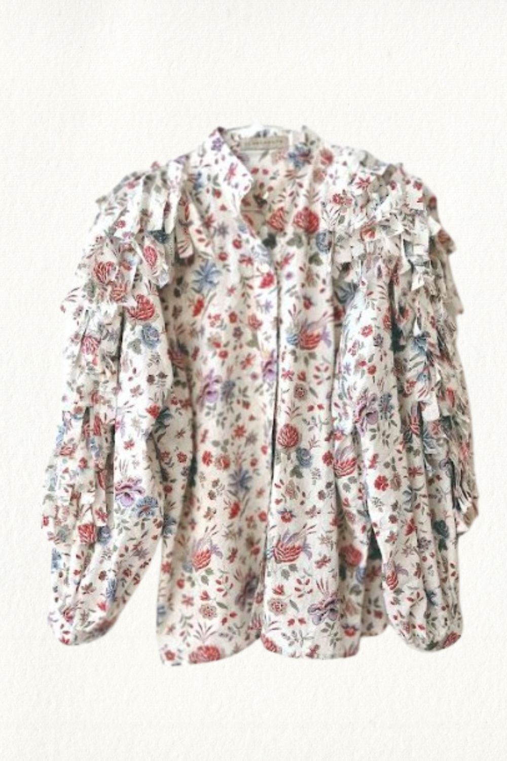 CLARAMONTE BIRDS SHIRT BOUTIS FLORAL