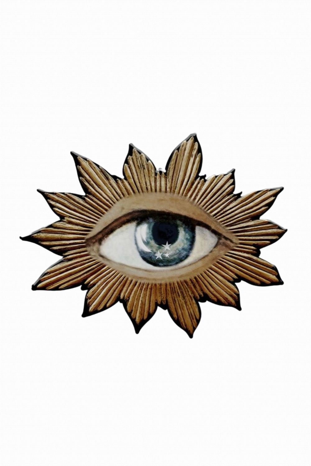 VOGLIO BENE SACRED EYE BROOCH