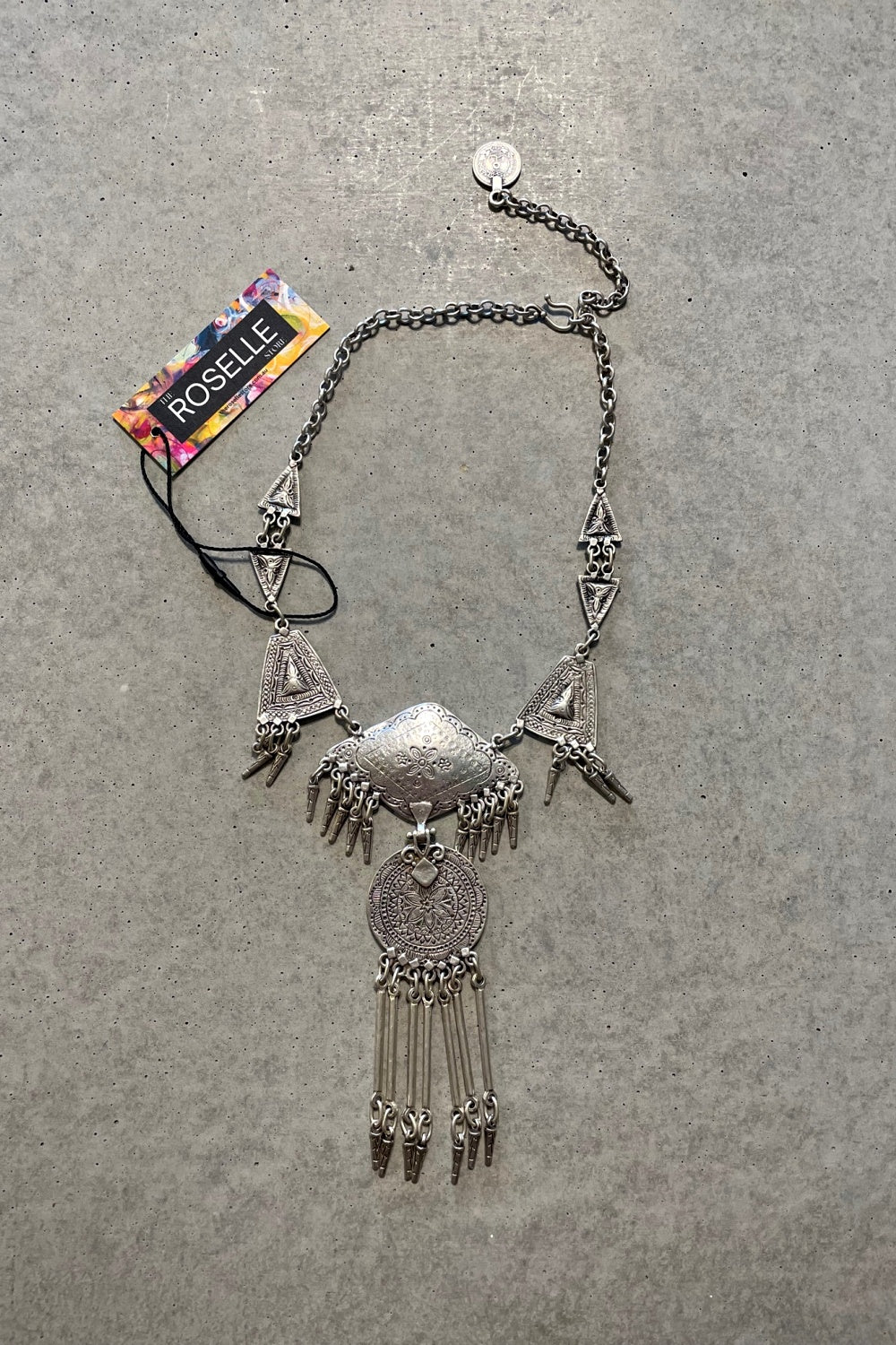 CAIRO SILVER NECKLACE
