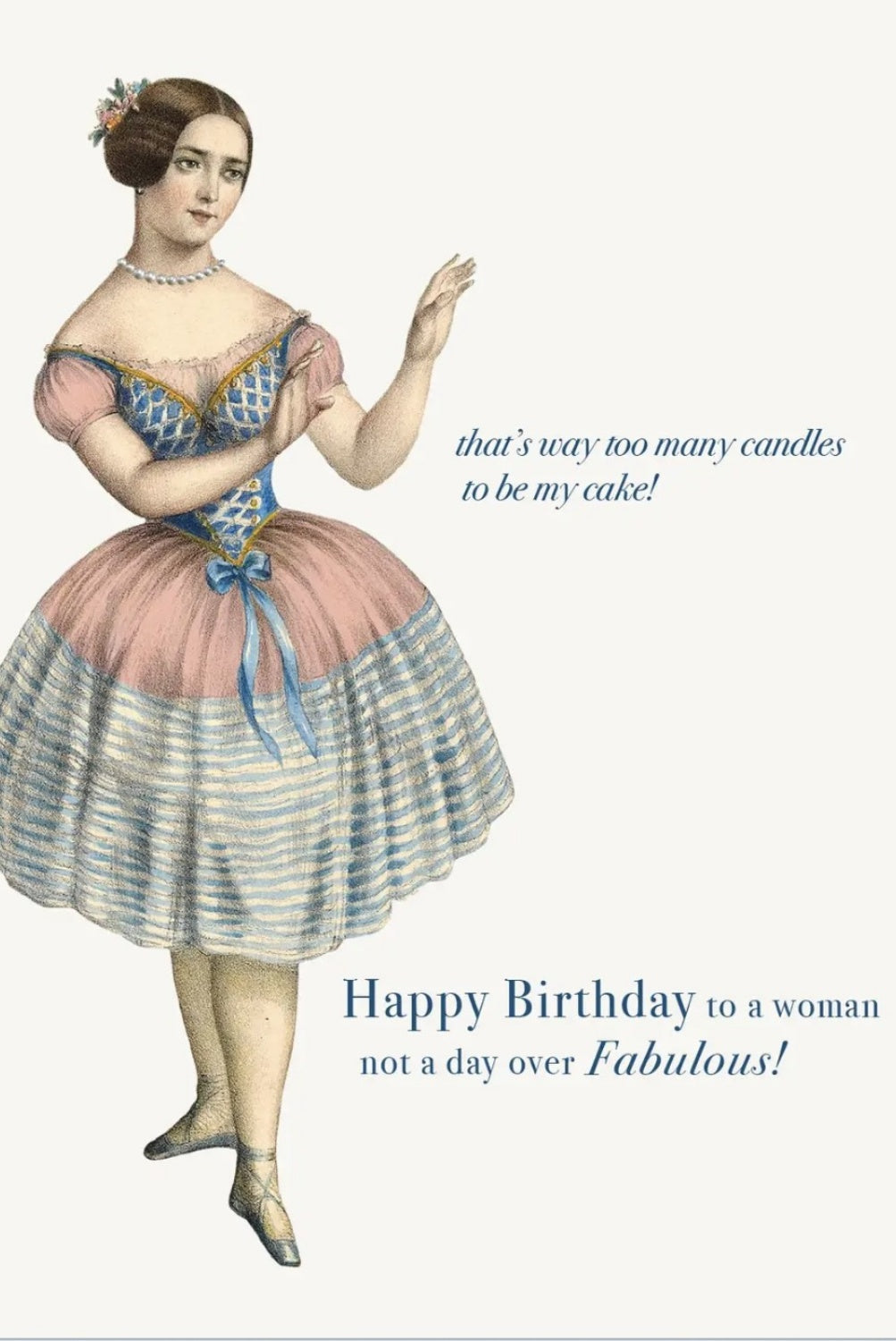 TOO MANY CANDLES CARD