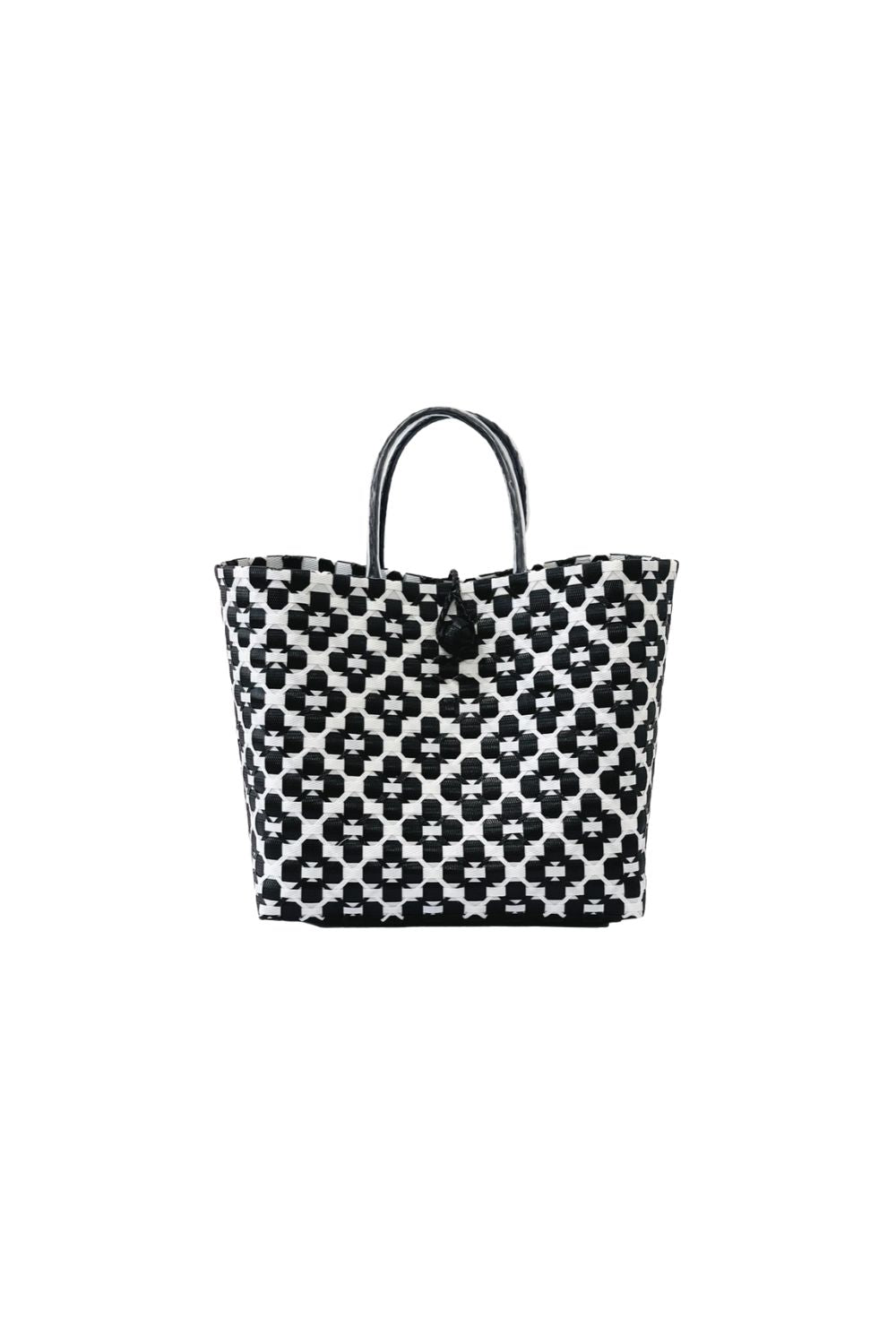 MY FUNKY BAGS MINI DAISY BASKET BLACK