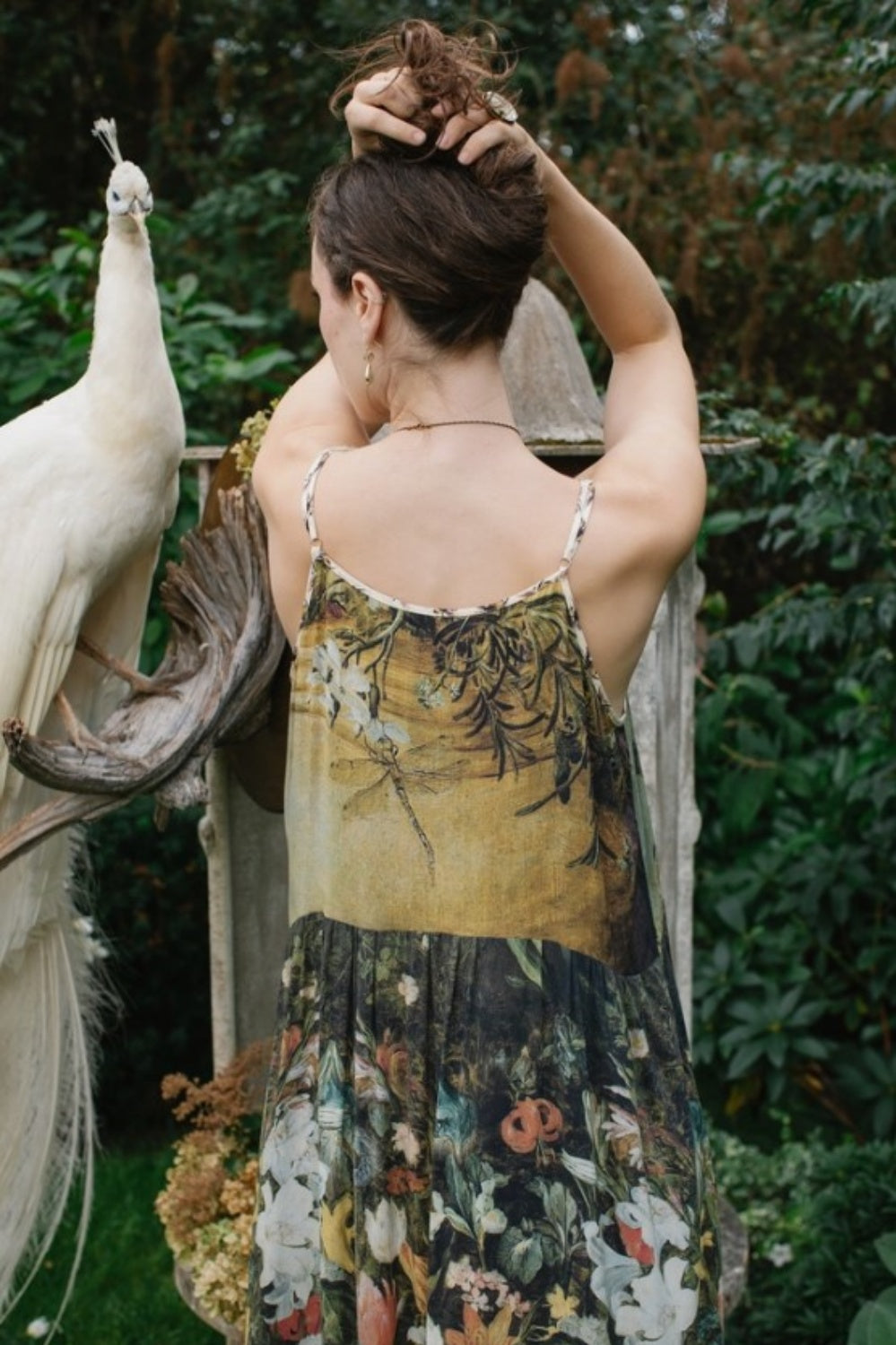 MARKET OF STARS I DREAM IN FLOWERS BOHEME SLIP DRESS