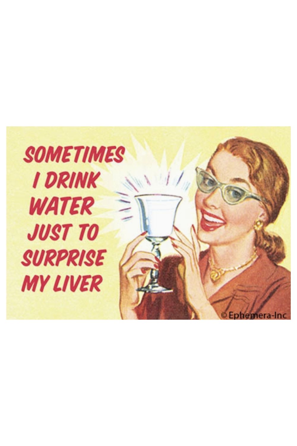 DRINK WATER MAGNET
