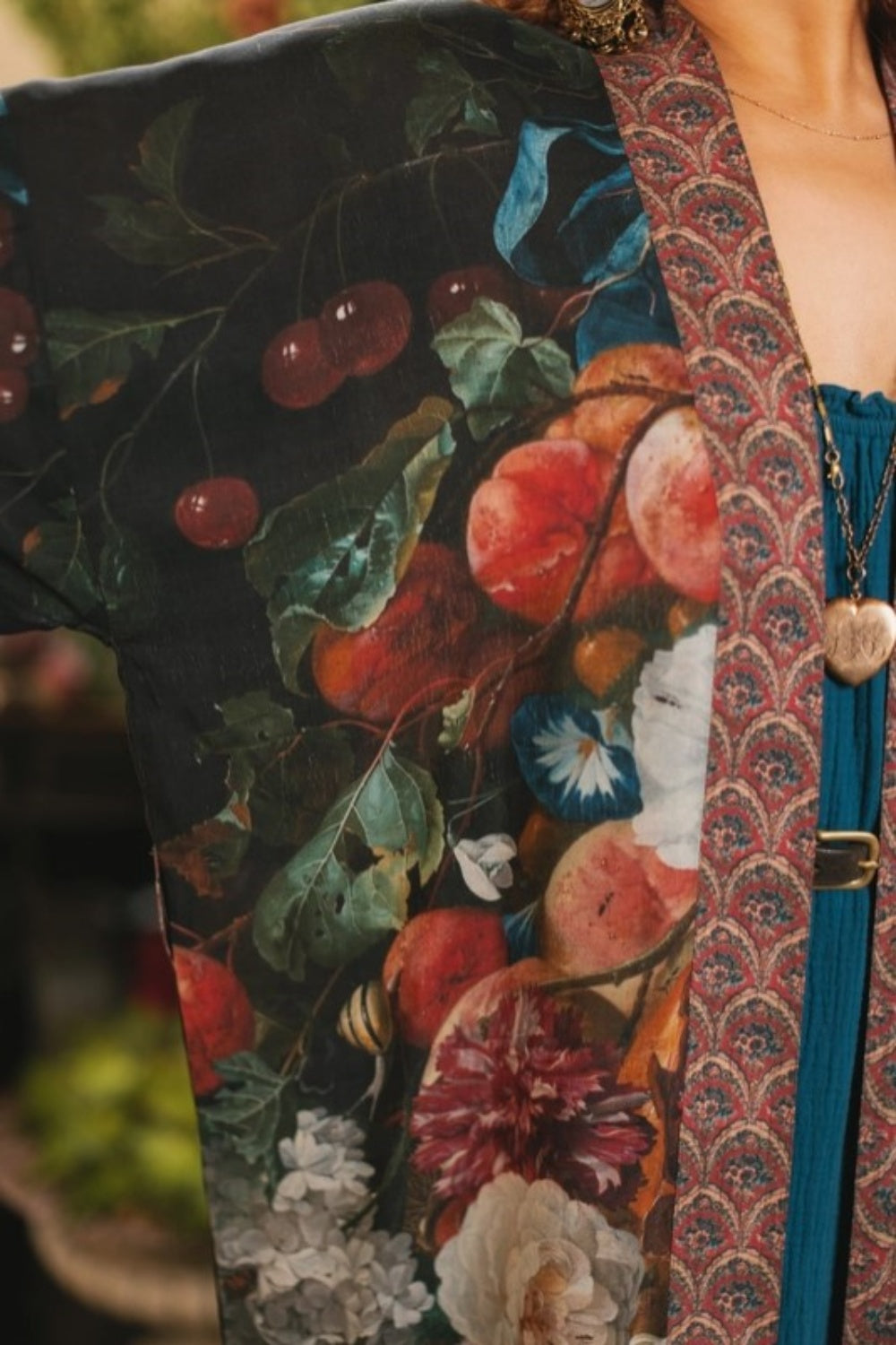 MARKET OF STARS FLIGHT OF FANCY OPERA DUSTER BAMBOO KIMONO