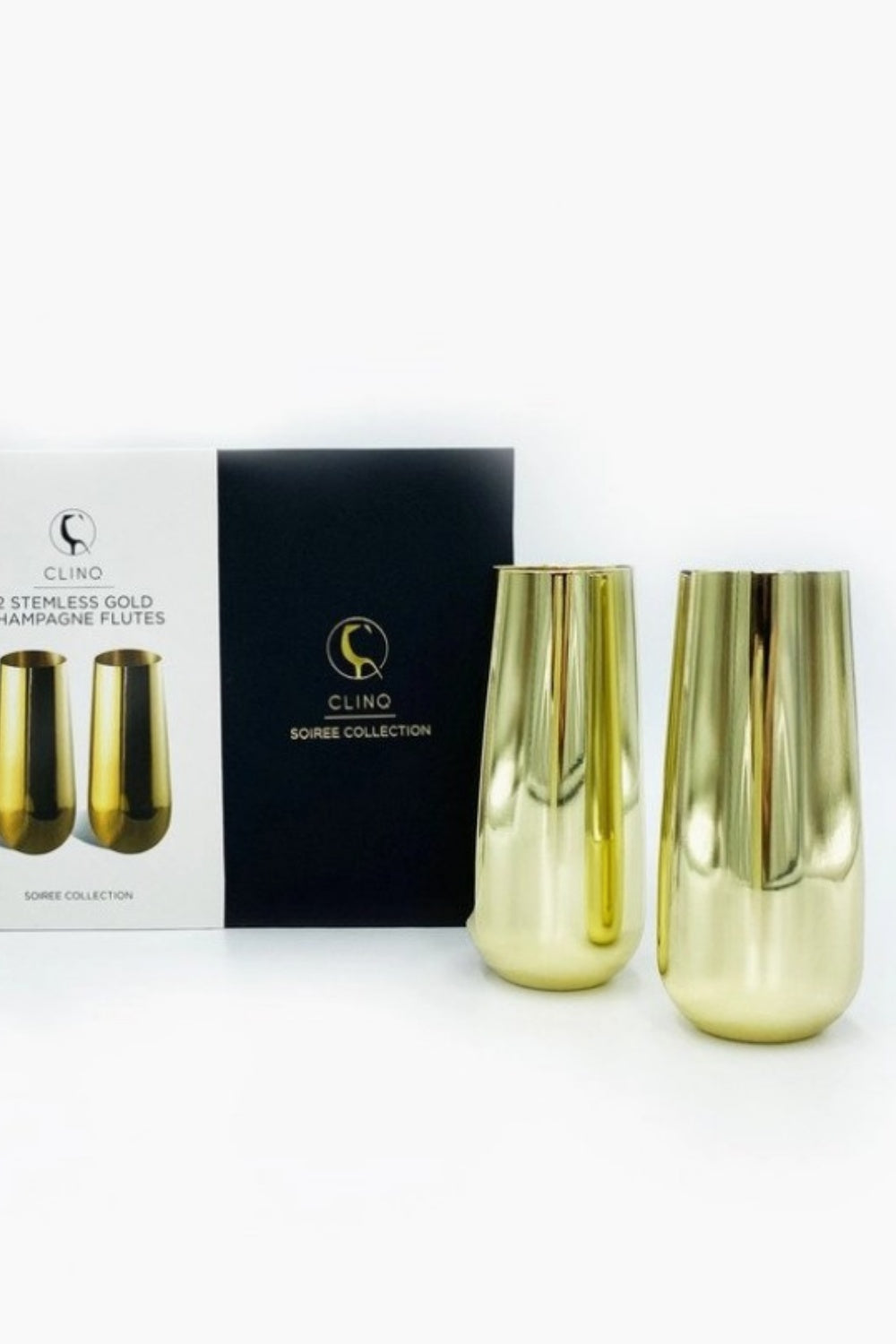 GOLD CHAMPAGNE FLUTES