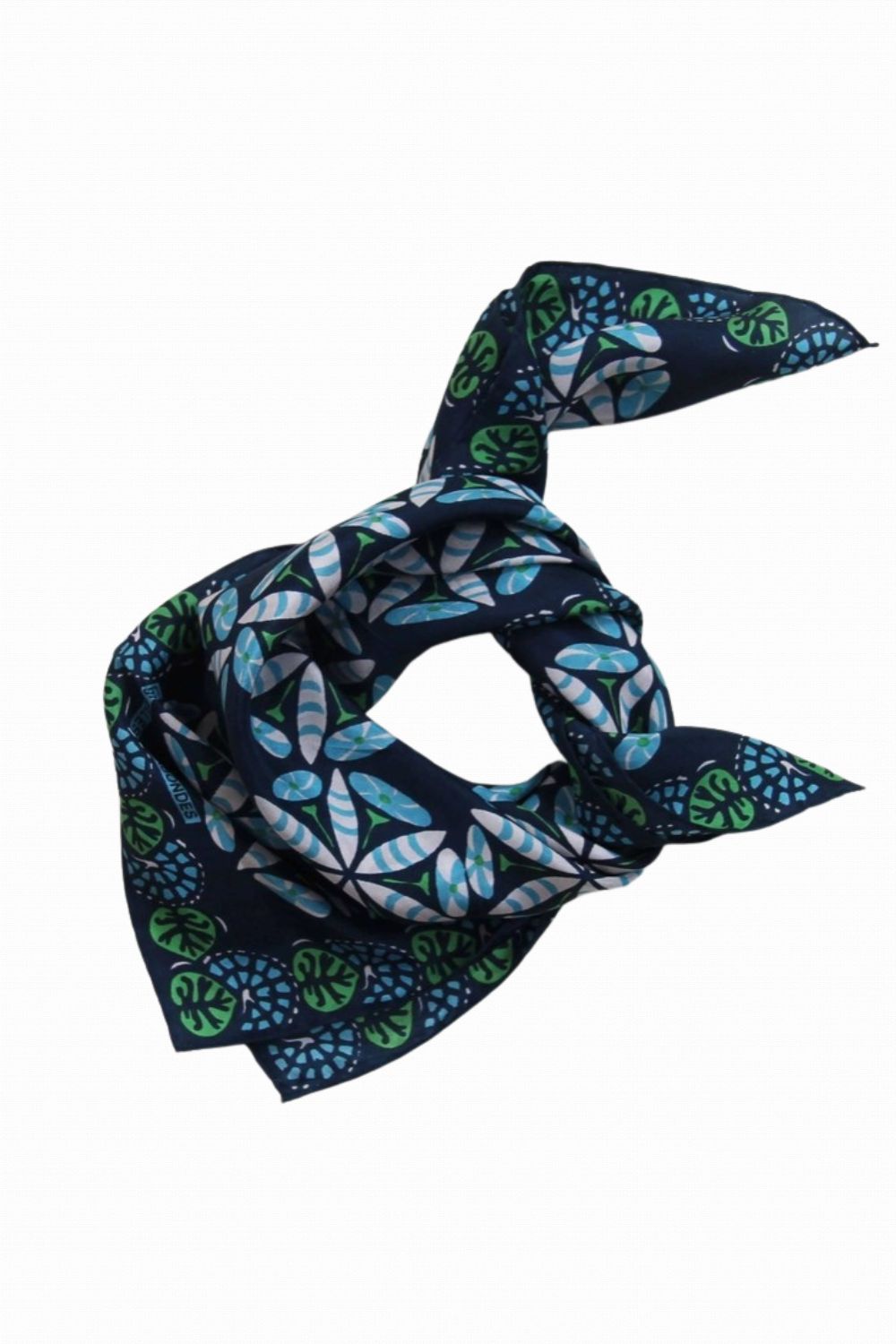 LES BELLES VAGABONDES IDOLE MINI SCARF NAVY