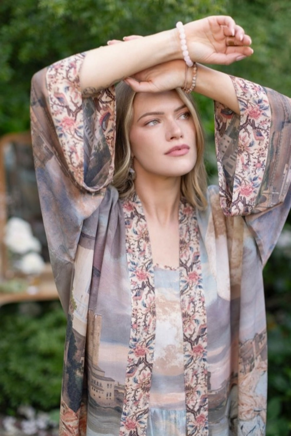 MARKET OF STARS IMAGINARIUM OPERA DUSTER BAMBOO KIMONO