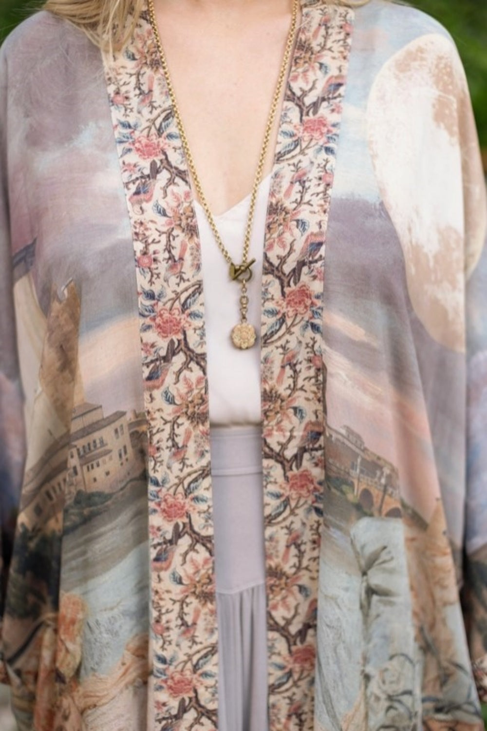 MARKET OF STARS IMAGINARIUM OPERA DUSTER BAMBOO KIMONO