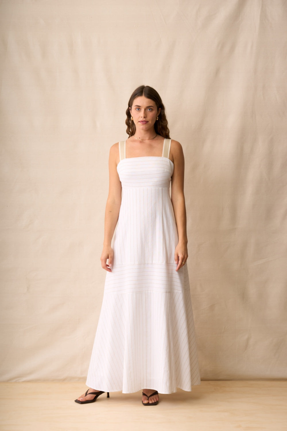 NERIS KAIA DRESS VANILLA BEAN