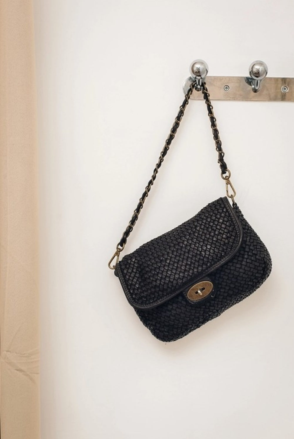 LEOPOLDINE CROSSBODY WOVEN BAG