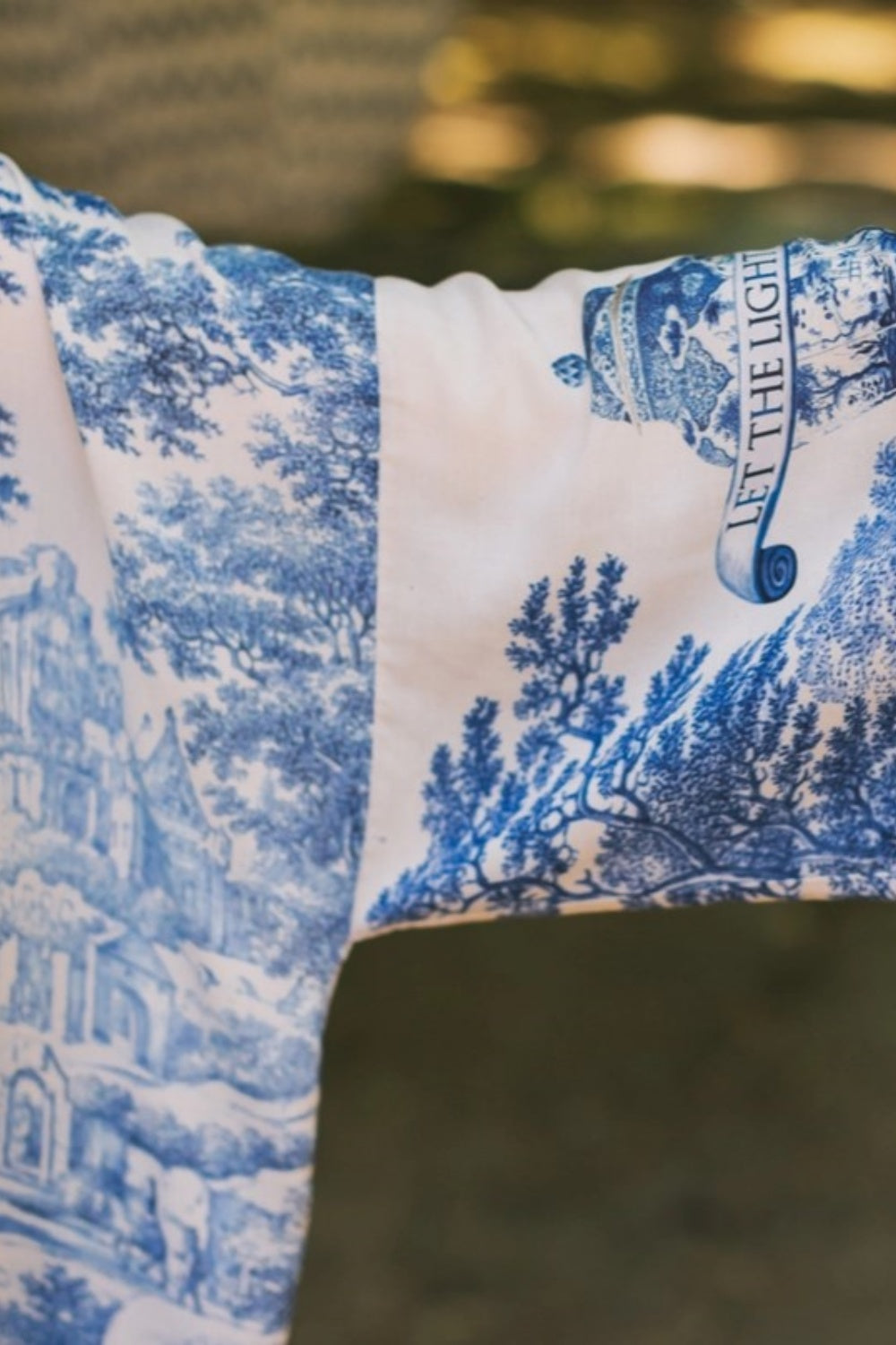 MARKET OF STARS LET THE LIGHT IN CROPPED BAMBOO KIMONO