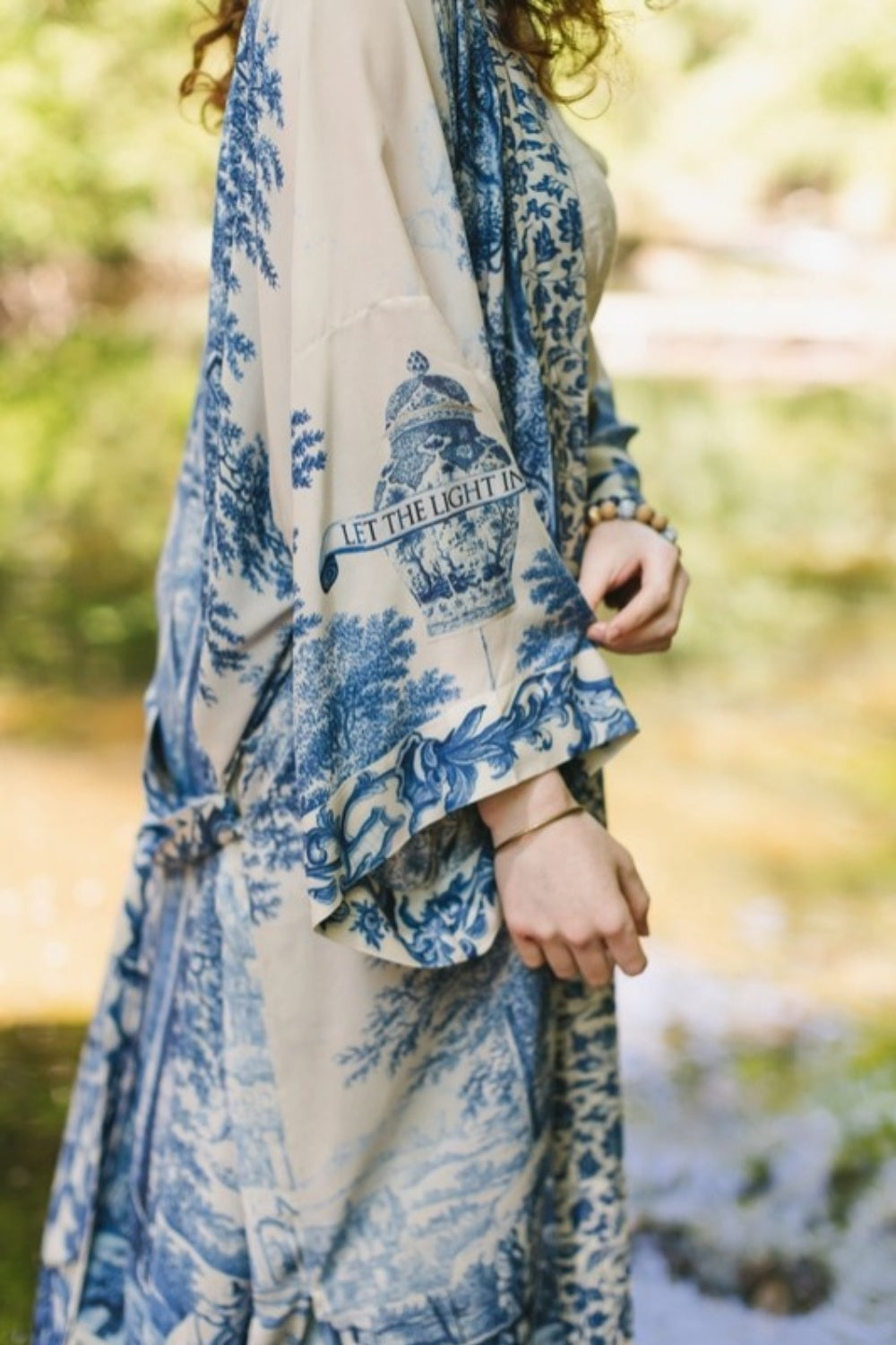 MARKET OF STARS LET THE LIGHT IN OPERA DUSTER BAMBOO KIMONO