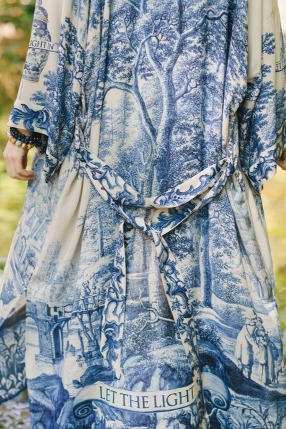 MARKET OF STARS LET THE LIGHT IN OPERA DUSTER BAMBOO KIMONO