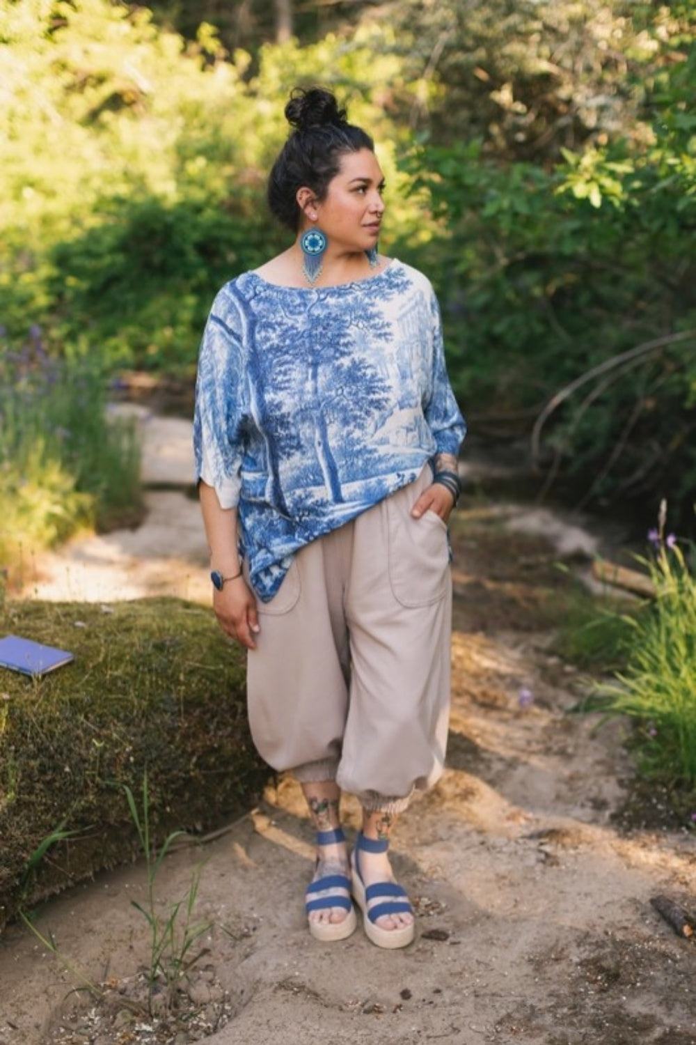 MARKET OF STARS LET THE LIGHT IN BAMBOO LUXE TEE SHIRT