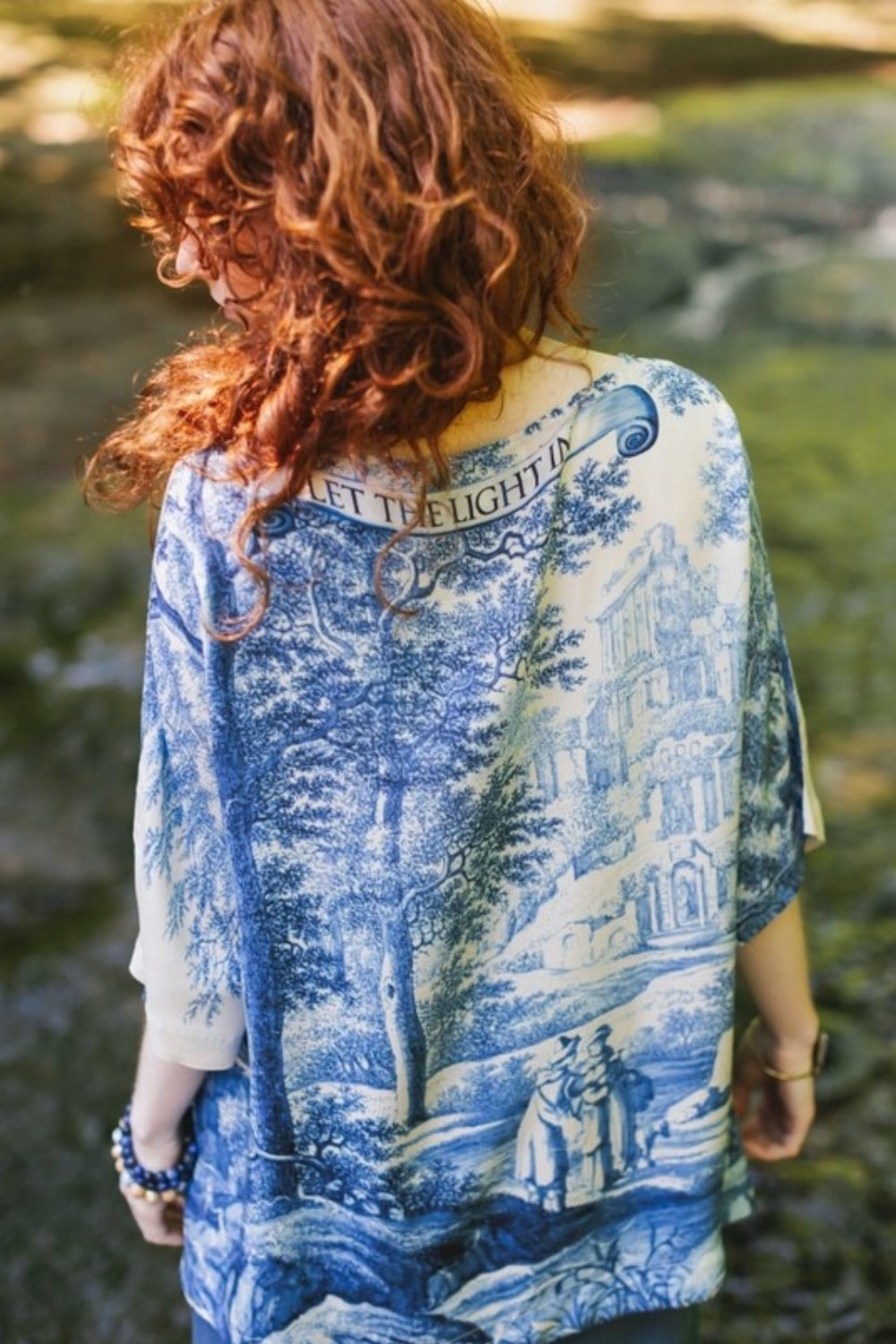 MARKET OF STARS LET THE LIGHT IN BAMBOO LUXE TEE SHIRT