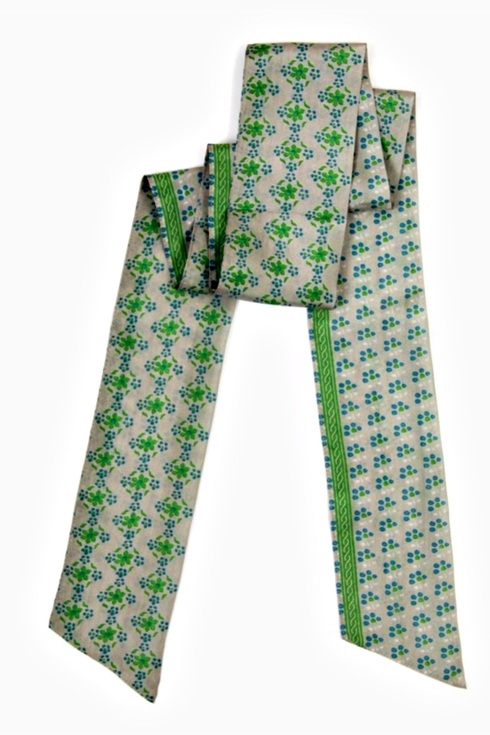 LES BELLES VAGABONDES SILK BANDEAU NICKY GREEN