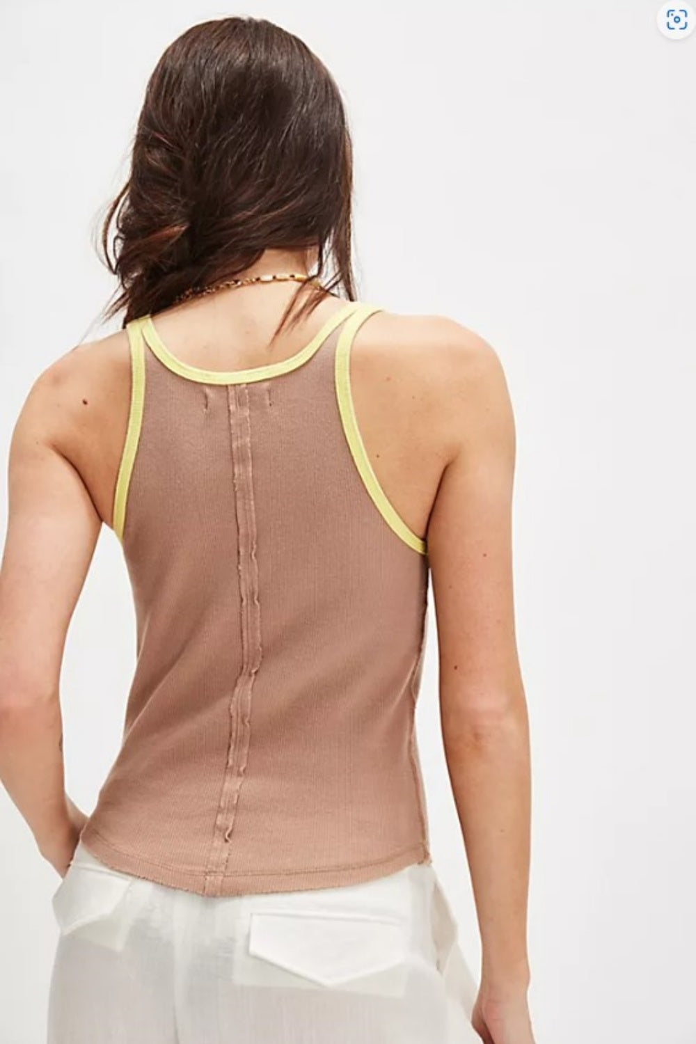 FREE PEOPLE ONLY ONE RINGER PRALINE SUNSHINE