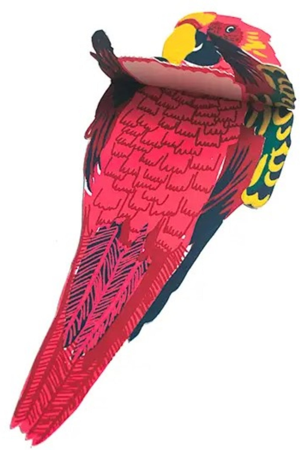 EAST END PRESS MACAW CARD