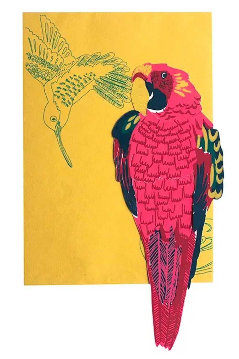 EAST END PRESS MACAW CARD