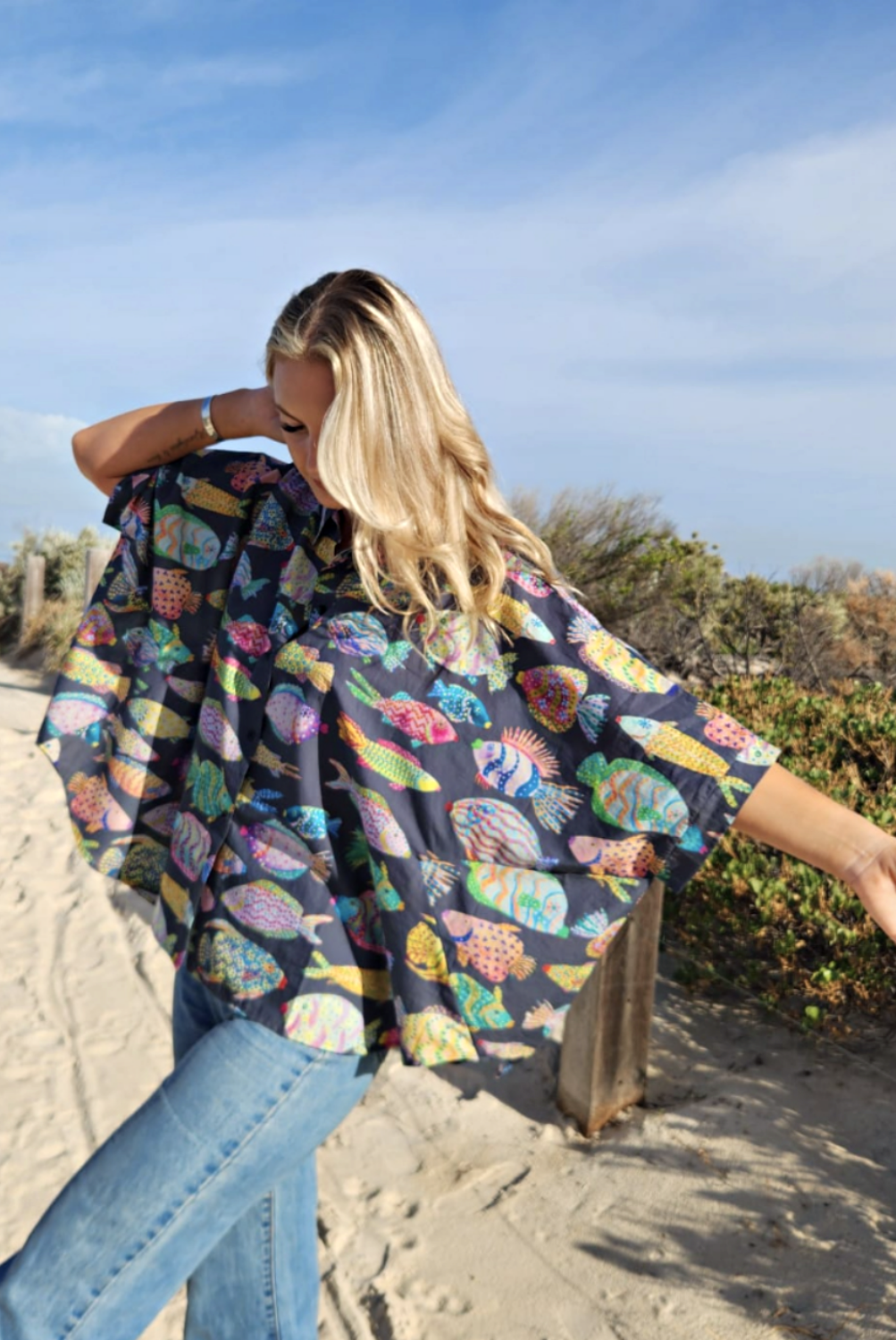ELIZA PIRO POLLY SHIRT FISH