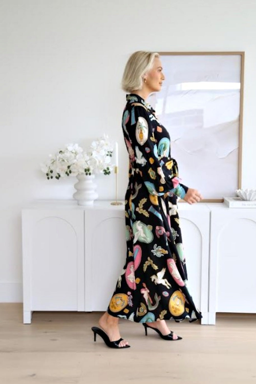 PUZZLES MAXI DRESS