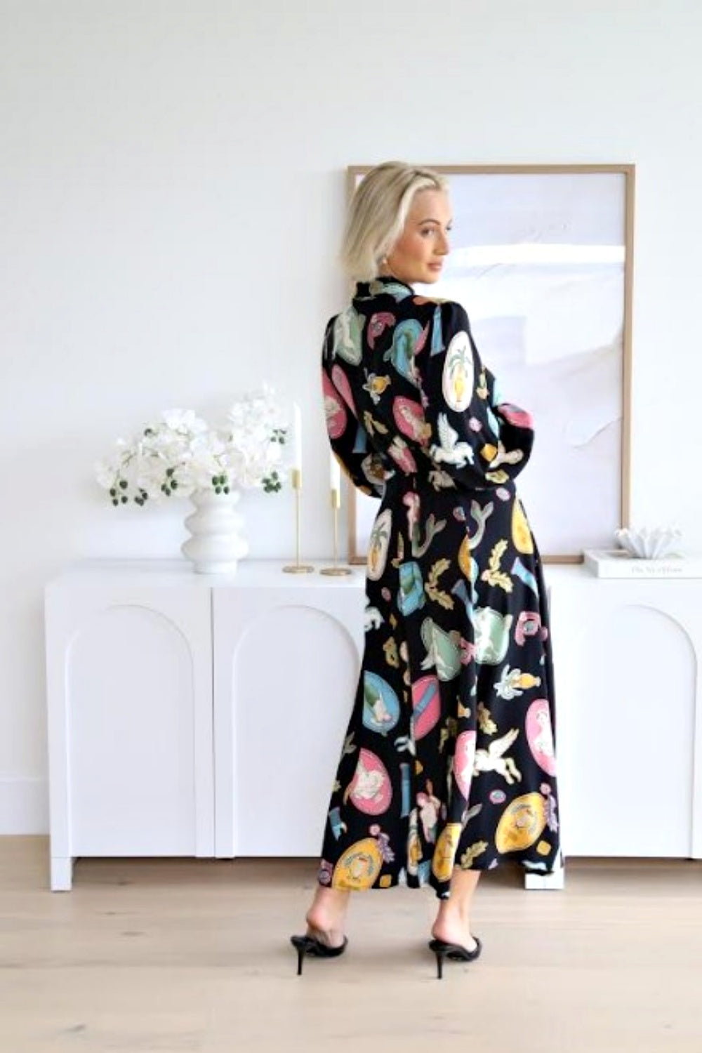 PUZZLES MAXI DRESS