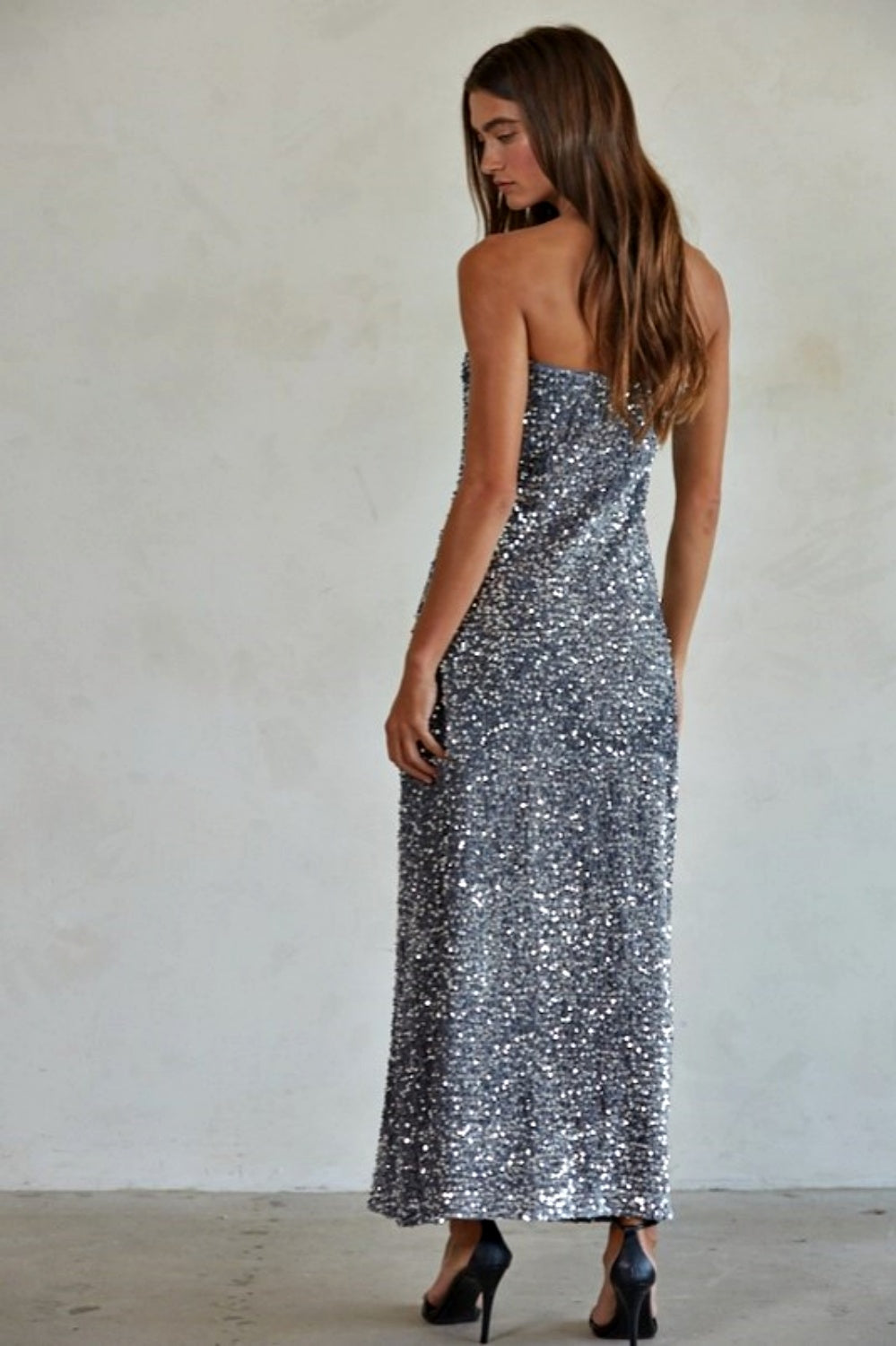 BY TOGETHER RAINBOW ROOM SEQUIN MAXI