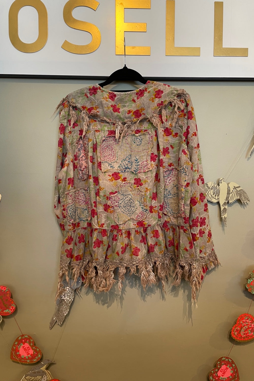 RAISED BY WOLVES ROSEBUD BLOUSE