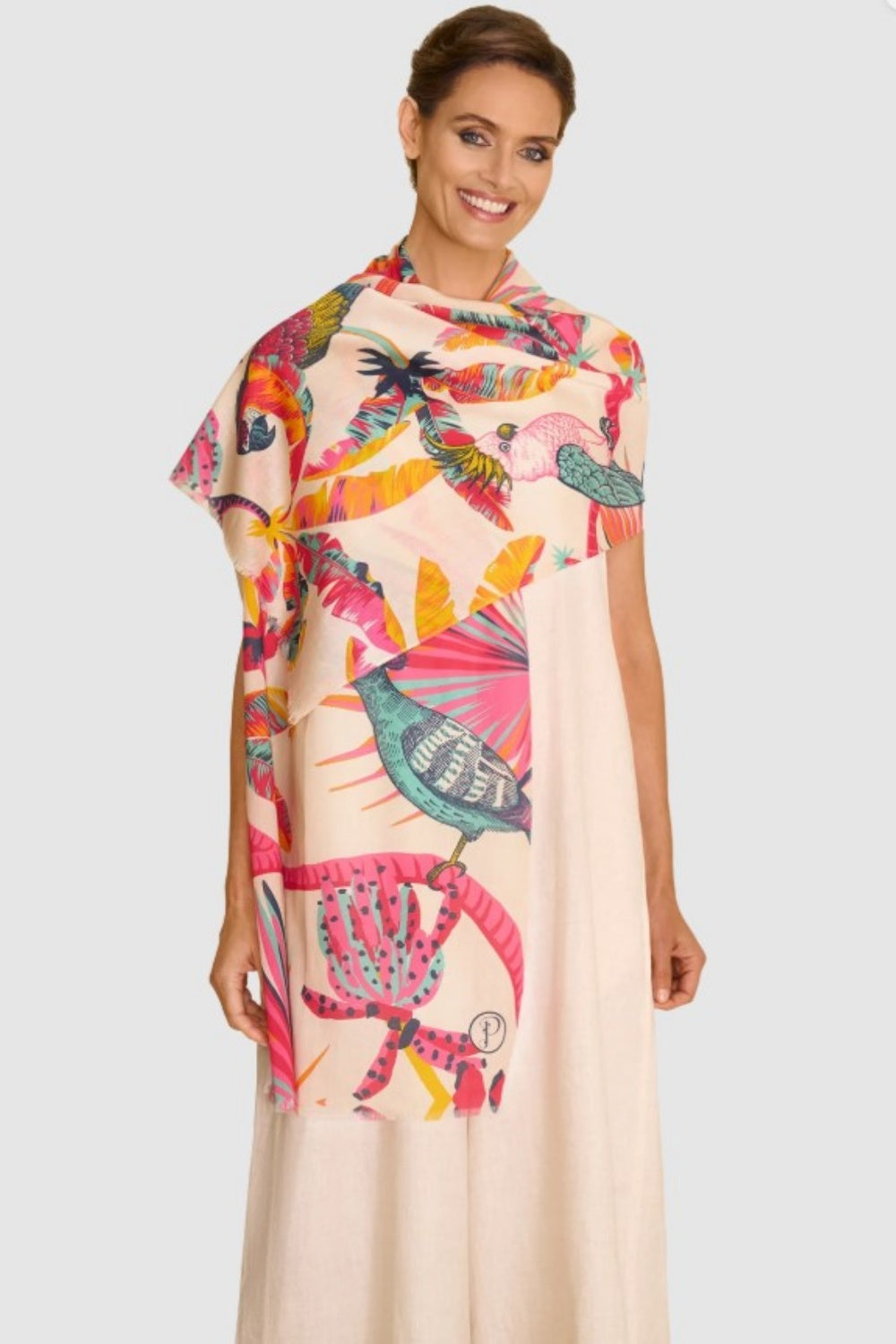 POWDER TROPICAL PARADISE SCARF