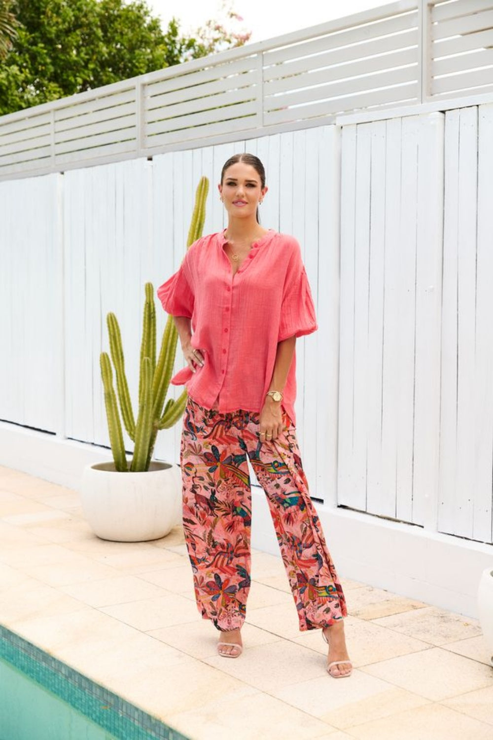 COLLECTIVO SCARLETT PANTS SPANISH RIO