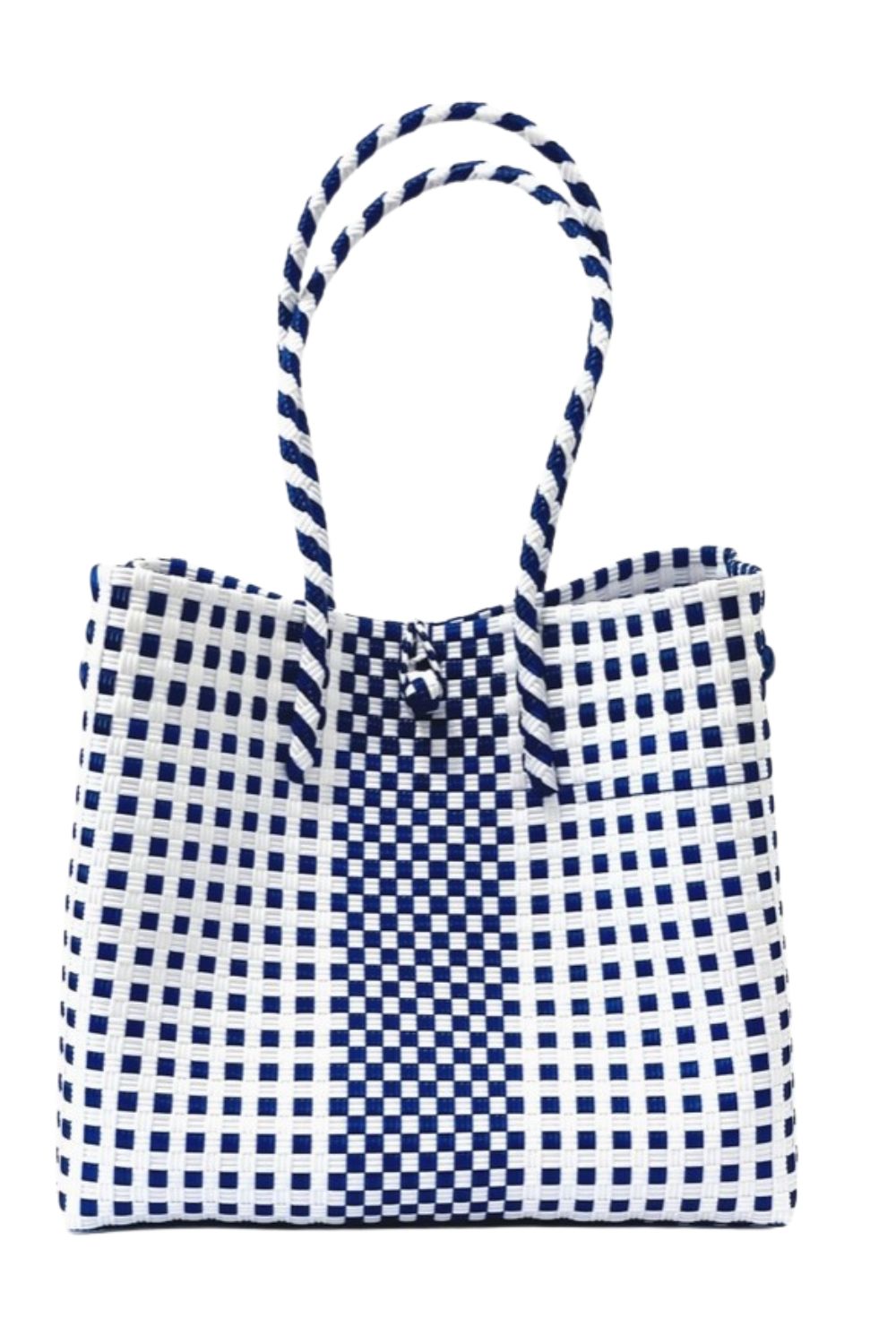 MY FUNKY BAGS RECYCLED WOVEN PLASTIC EXTRA LARGE TOTE BAG