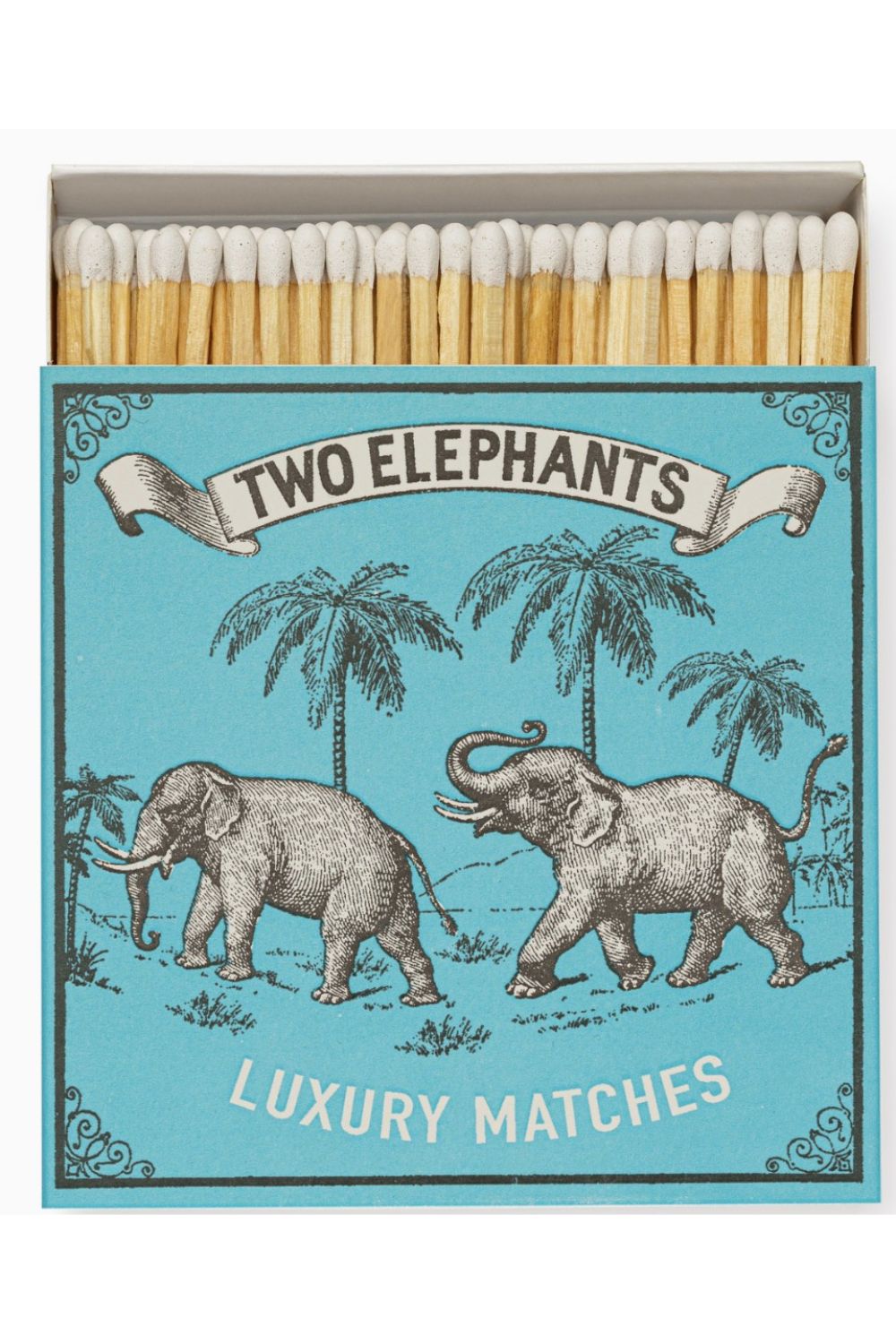 ARCHIVIST GALLERY TWO ELEPHANTS MATCH BOX