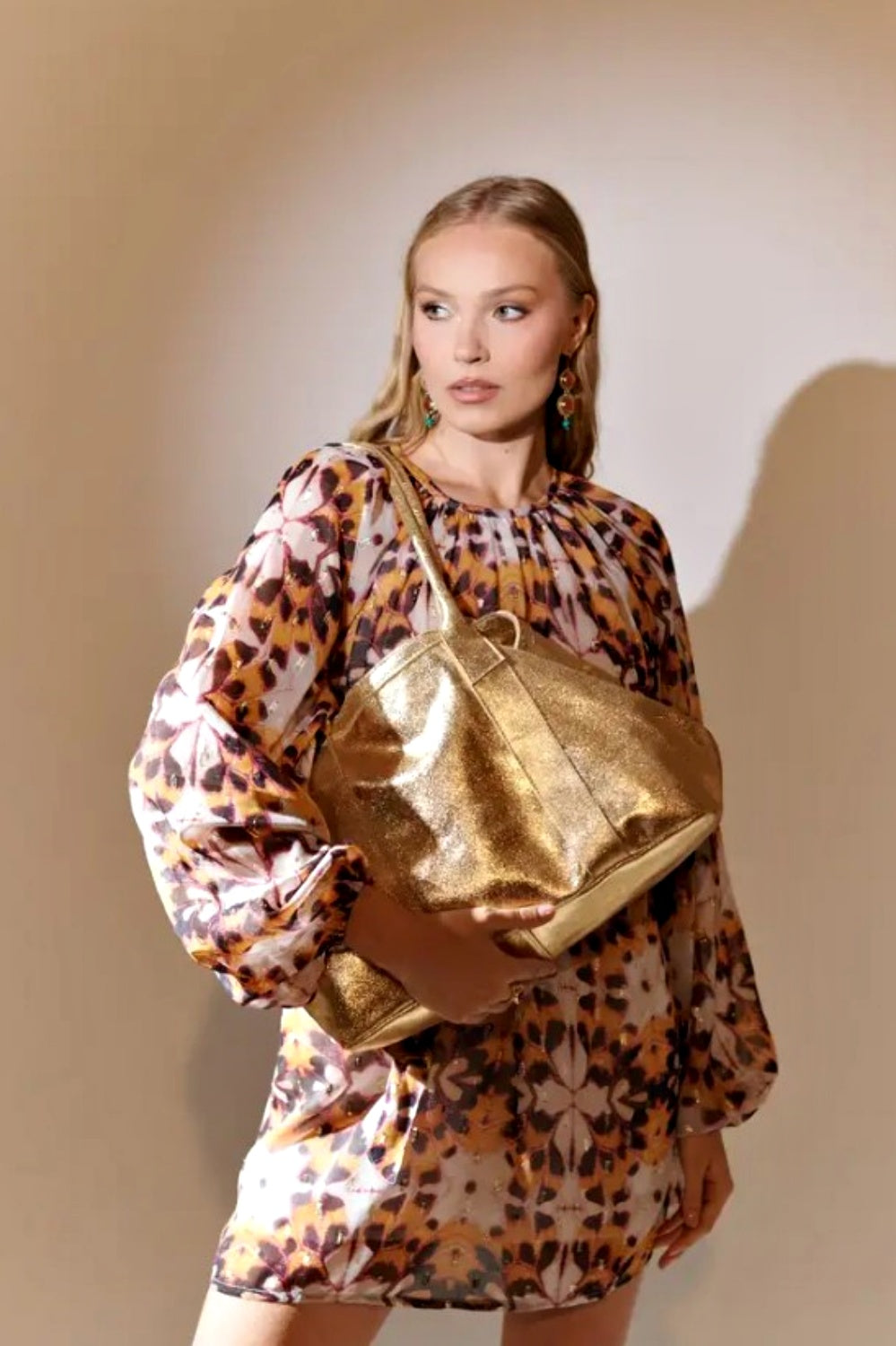 PITI CUITI WINONA GOLD SHOPPER