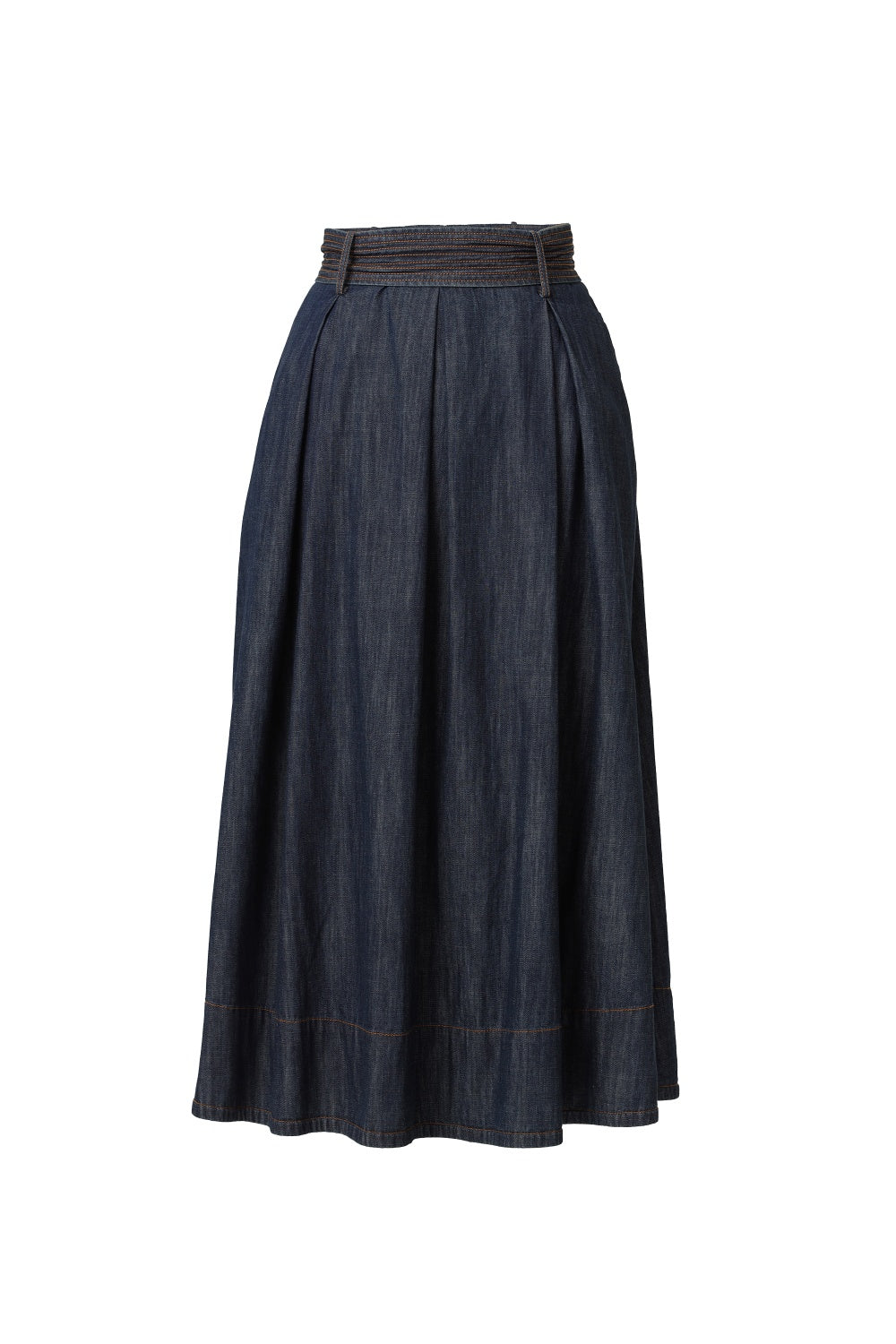 EMILY LOVELOCK ZELDA DENIM SKIRT